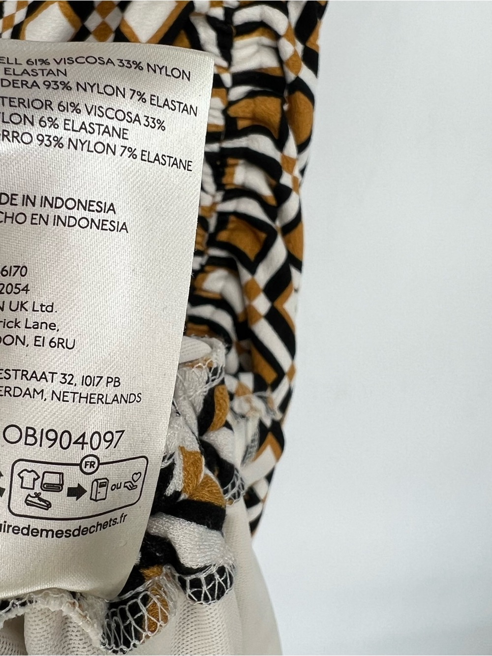 NEW Anthropologie Maya Ruched Cowl-Neck Dress Midi Printed Mini Edition Retro - Picture 9 of 11